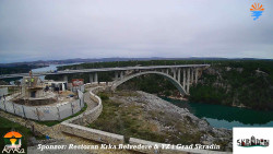 Skradin, řeka Krka, most A1