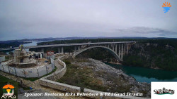 Skradin, řeka Krka, most A1