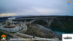 Skradin, řeka Krka, most A1