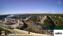 Skradin, řeka Krka, most A1