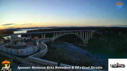 Skradin, řeka Krka, most A1