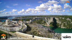 Skradin, řeka Krka, most A1