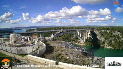 Skradin, řeka Krka, most A1