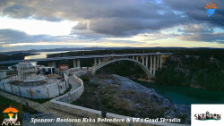 Skradin, řeka Krka, most A1