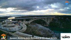 Skradin, řeka Krka, most A1