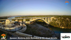 Skradin, řeka Krka, most A1