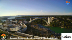 Skradin, řeka Krka, most A1