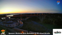 Skradin, řeka Krka, most A1