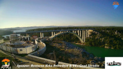 Skradin, řeka Krka, most A1