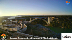 Skradin, řeka Krka, most A1