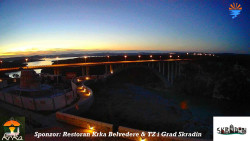 Skradin, řeka Krka, most A1