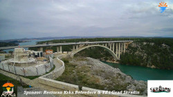 Skradin, řeka Krka, most A1