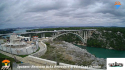 Skradin, řeka Krka, most A1