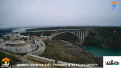 Skradin, řeka Krka, most A1