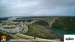 Skradin, řeka Krka, most A1