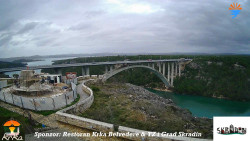 Skradin, řeka Krka, most A1