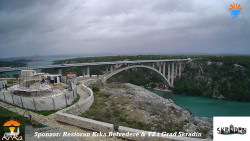 Skradin, řeka Krka, most A1