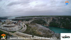 Skradin, řeka Krka, most A1