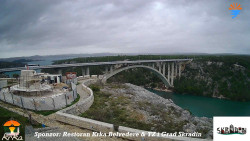 Skradin, řeka Krka, most A1
