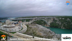 Skradin, řeka Krka, most A1