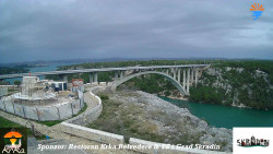 Skradin, řeka Krka, most A1