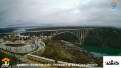 Skradin, řeka Krka, most A1