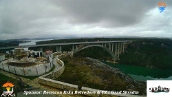 Skradin, řeka Krka, most A1