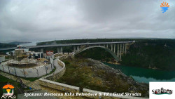 Skradin, řeka Krka, most A1