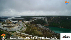Skradin, řeka Krka, most A1