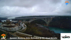 Skradin, řeka Krka, most A1