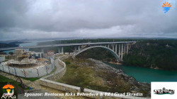 Skradin, řeka Krka, most A1