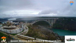 Skradin, řeka Krka, most A1