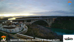 Skradin, řeka Krka, most A1