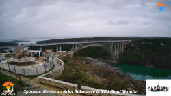 Skradin, řeka Krka, most A1