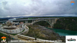 Skradin, řeka Krka, most A1
