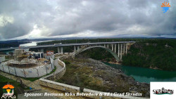 Skradin, řeka Krka, most A1