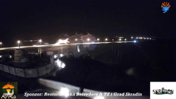 Skradin, řeka Krka, most A1