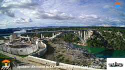 Skradin, řeka Krka, most A1