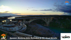 Skradin, řeka Krka, most A1