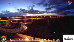 Skradin, řeka Krka, most A1