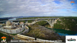 Skradin, řeka Krka, most A1