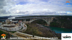 Skradin, řeka Krka, most A1