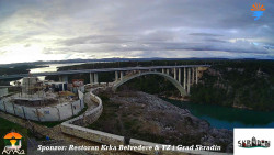 Skradin, řeka Krka, most A1