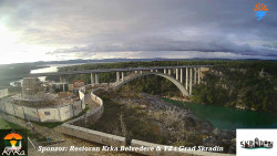 Skradin, řeka Krka, most A1