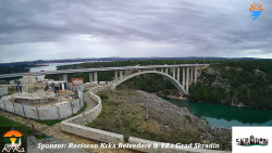 Skradin, řeka Krka, most A1