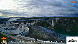 Skradin, řeka Krka, most A1