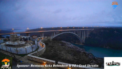Skradin, řeka Krka, most A1
