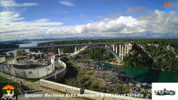 Skradin, řeka Krka, most A1