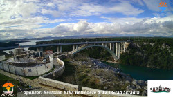 Skradin, řeka Krka, most A1