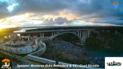 Skradin, řeka Krka, most A1